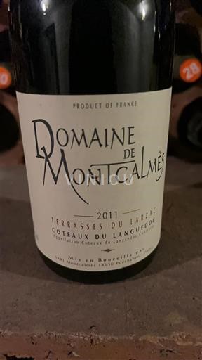 Viner Rouge sec Domaine Montcalmès 2011 Frankrike Languedoc Terrasses-du-Larzac AOC