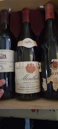 Burgundia Monthélie Domaine André et Bernard Labry 1981