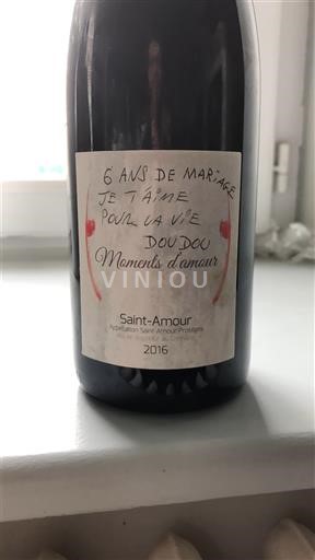 Beaujolais Saint-Amour Moments d'amour 2016