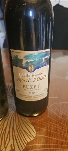 Sud-Vest Buzet Cuvée spéciale Brest 2000 1998