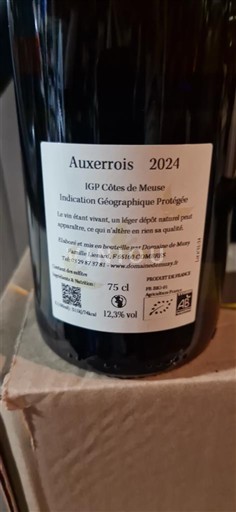 Lorena Nespecificat Domaine Moulin Auxerrois 2024