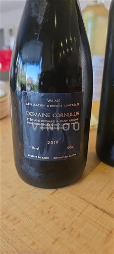 Valais Valea Domaine Cornulus Vin d'orange 2019