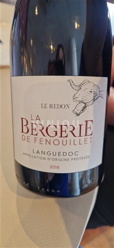 Languedoc La Bergerie de Fenouillet Le Redon 2018