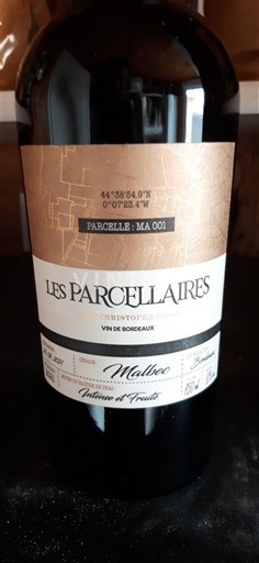 Бордо Christophe Drouard Les Parcellaires 2021