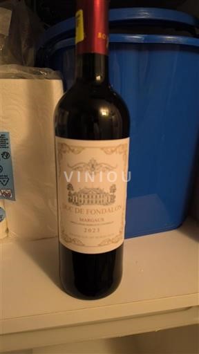 Bordeaux Margaux Duc de Fondallon 2023
