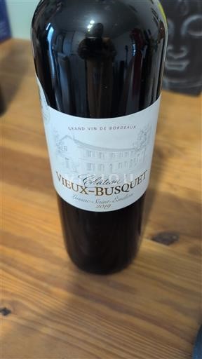 Bordeaux Lussac-saint-émilion Château Vieux-Busquet 2019