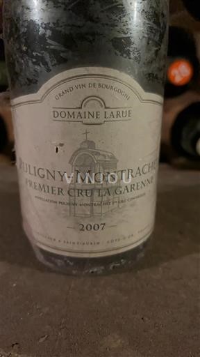 Burgundia Puligny-montrachet Premier Cru Domaine Larue Premier Cru La Garenne 2007