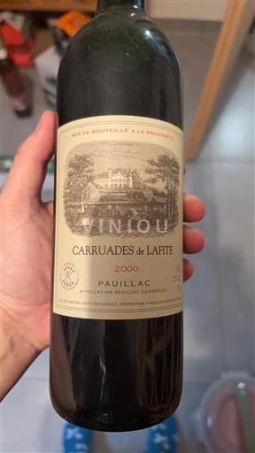 Bordeaux Pauillac Carruades de Lafite 2000