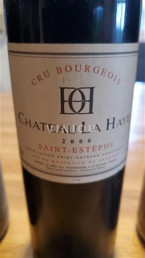 Bordeaux Saint-Estèphe Château La Haye 2000