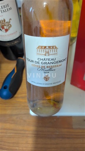 Sud-Vest Côtes-de-bergerac Château Tour de Grangemont Moelleux 2018