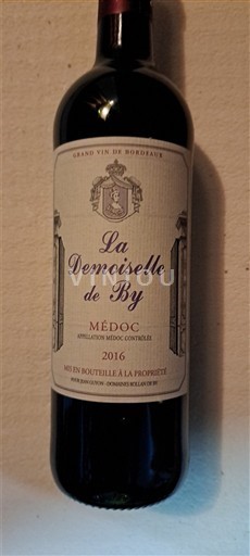 Bordeaux Médoc Château By La Demoiselle de By 2016