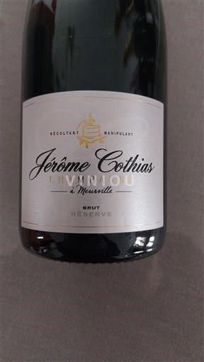 Champagne Șampanie Jérôme Cothias Brut Réserve Nemilésimat