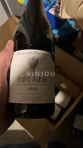 Burgundia Saint-Aubin Domaine Prudhon 2023