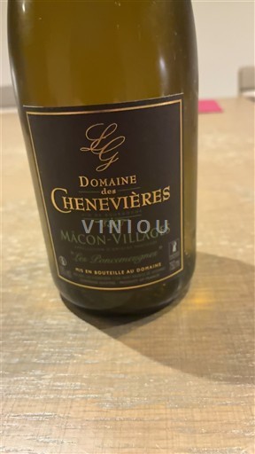 Burgund Mâcon und Mâcon-Dörfer Domaine Chenevières 2022