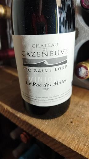 Languedoc Pic-Saint-Loup Château Cazeneuve Le Roc des Mates 2021