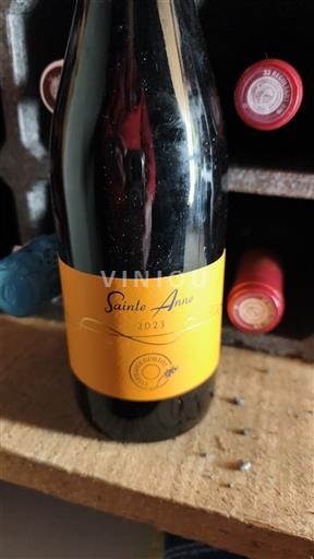 Vina Rouge sec Sainte Anne Domaine Sainte Anne 2023 Francija Beaujolais AOC