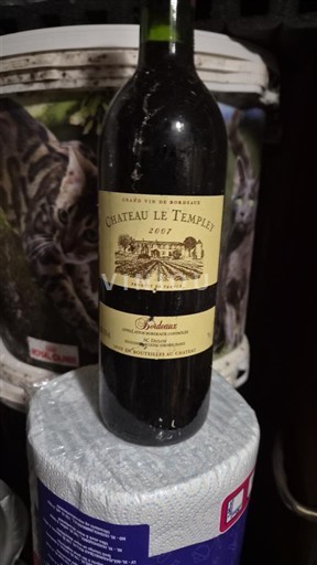 Бордо Château Le Templey 2007