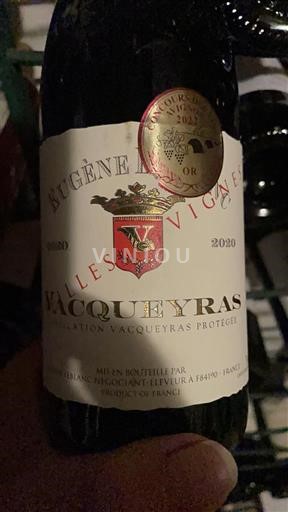 Valea Ronului Vacqueyras Eugène Migot 2020