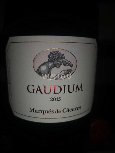 La Rioja Rioja Marqués de Cáceres Gaudium 2015