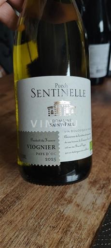 Languedoc și Roussillon Vin de Pays d'Oc Domaine Saint-Paul Puech Sentinelle 2025
