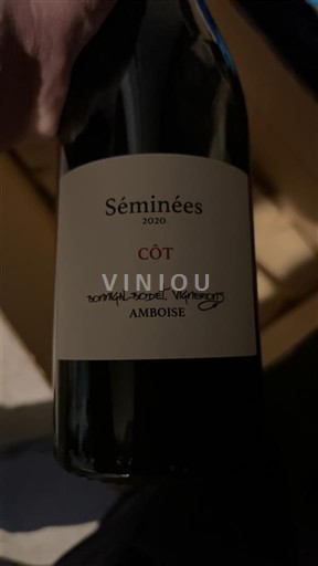 Valea Loarei Touraine-Amboise Bonnigal-Bodet Vignerons Séminées 2020