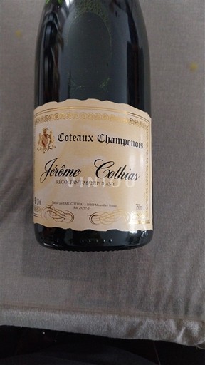 Champagne Coteaux-champenois Jérôme Coithias Nemilésimat