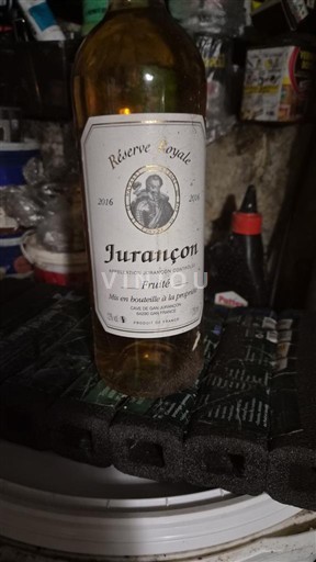 Sudoeste Jurançon Réserve Royale Fruité 2016