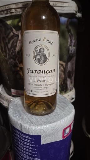 Sudoeste Jurançon Réserve Royale Fruité 2013