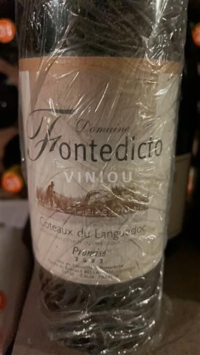 Languedoc Dealurile Languedoc Domaine Fontedicto Prémis 2002