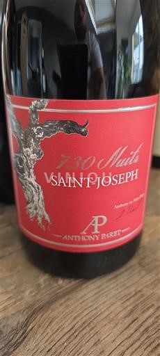 Valea Ronului Saint-Joseph Anthony Paret 730 Nuits Nemilésimat