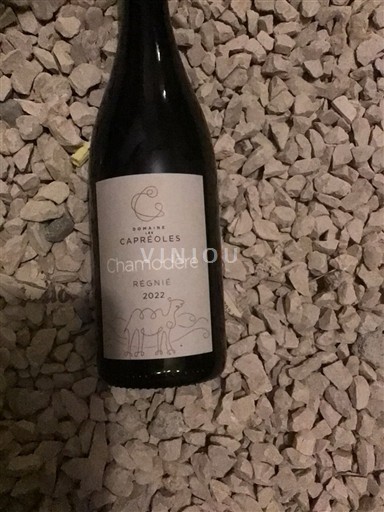 Beaujolais Régnié Domaine S Capréoles Chamodère 2022
