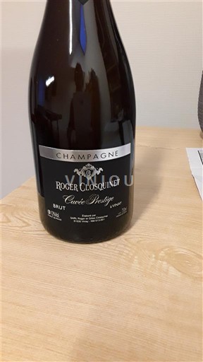 Champagne Șampanie Roger Closquinet Prestige Nemilésimat