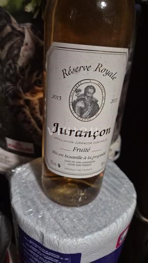 Sudoeste Jurançon Réserve Royale Fruité 2015