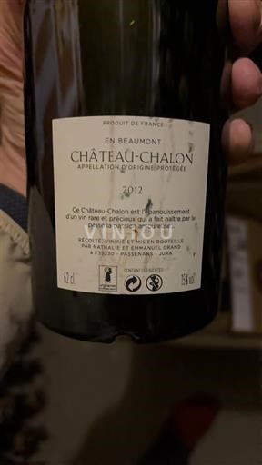 Jura Château-chalon En Beaumont 2012