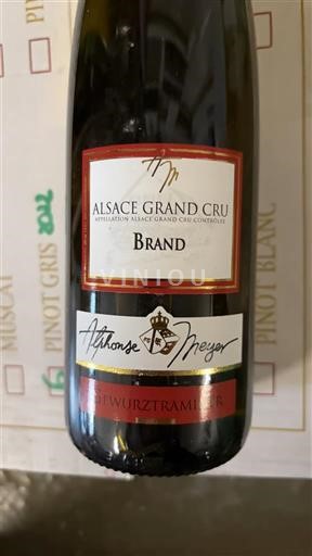 Alsace Määrittelemätön Grand Cru Alphonse Meyer Brand Ei vuosikertaa