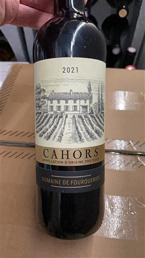 Sud-Vest Cahors Domaine Fourqueries 2021