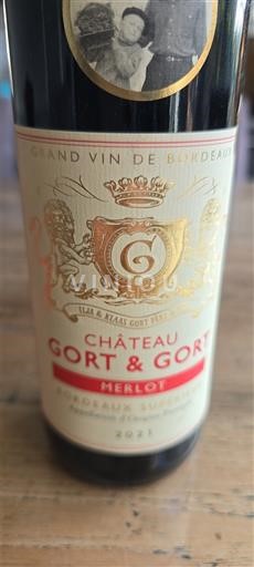 Bordeaux Bordeaux superior Château Gort & Gort Merlot 2021