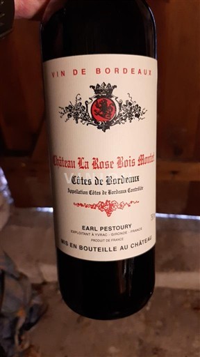 Bordeaux Côtes-de-Bordeaux Château La Rose Bois Montet Nemilésimat