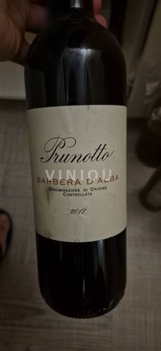 Piemont Barbera d'Alba Prunotto 2017