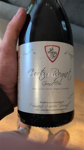 Burgundia Corton-Renardes Grand Cru Domaine Xavier Durlet 2016 Nemilésimat