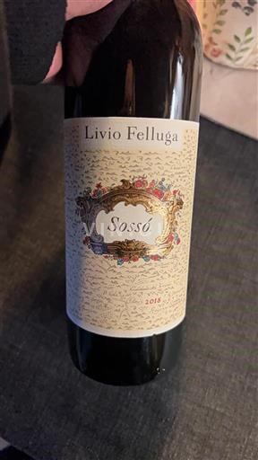 Friuli-Venezia Giulia Collio Goriziano Livio Felluga Sossó 2018