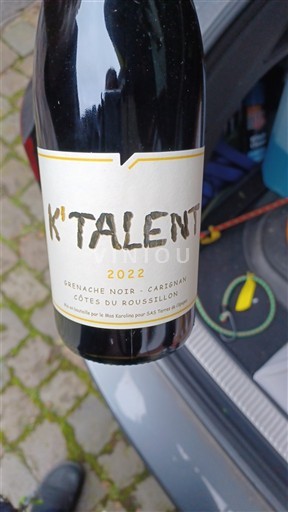 Roussillon Côtes-du-Roussillon Mas Kontsidé K'Talent 2022