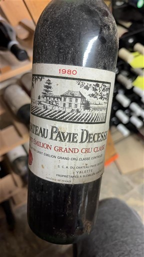 Burdeos Saint-Émilion Gran Cru Grand Cru Château Pavie Decesse 1980