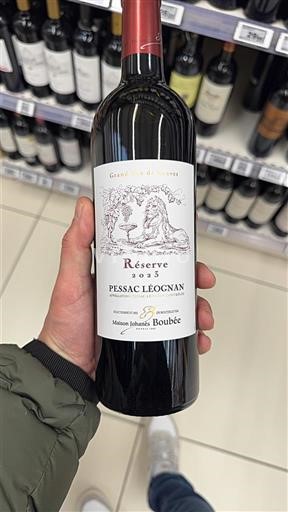 Burdeos Pessac-Léognan Cuvée des 4 Saisons Réserve 2023