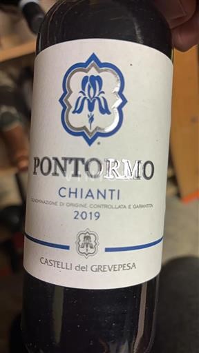 Toscana Chianti Castelli del Grevepesa Pontormo 2019