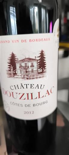 Bordeaux Côtes-de-Bourg Château Douzillac 2012