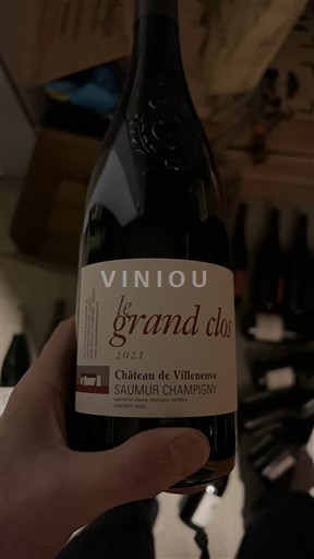 Valea Loarei Saumur-Champigny Château Villeneuve Le Grand Clos 2021