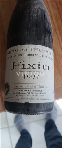 Burgundia Fixin Domaine Nicolas Theuriet 1997