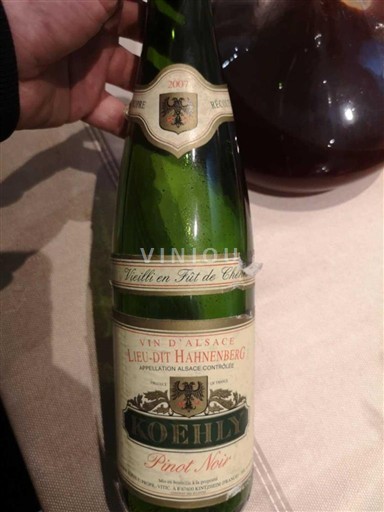 Alsacia Koehly Lieu-dit Hahnenberg 2007