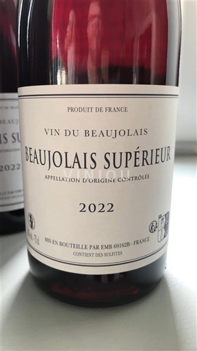 Beaujolais Beaujolais superior. Château Cave du Château de Chénas 2022